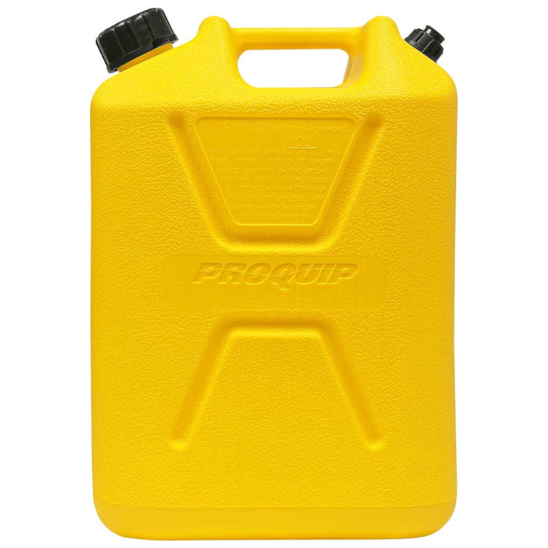 Stackable Fuel Containers Yellow 10L Plastic Fast Pour Fuel Can – Diesel Yellow – Opaque White Goods
