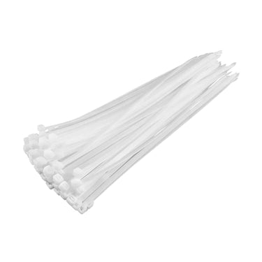 Nylon tie 300mm X 4.8mm 100pcs/bag ( white )