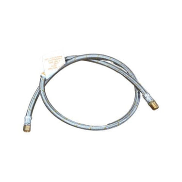 10HSW1200 1/4 BSP FC x 3/8 BSP M stainless steel hose