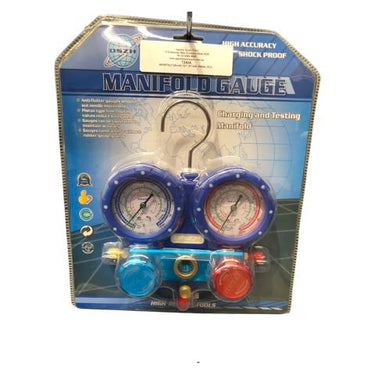 MANIFOLD GAUGE SET (R410A, R404A, R22) with hoses