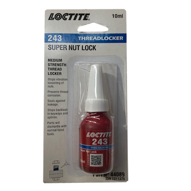 LOCTITE THREADLOCK 243 10ml MED STRENGTH