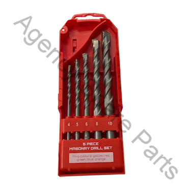 MASONARY DRILLS SET OF 5 ( 4,5,6,8,10 mm )