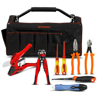 9PC ELECTRICIANS TOOL KIT CRESCENT