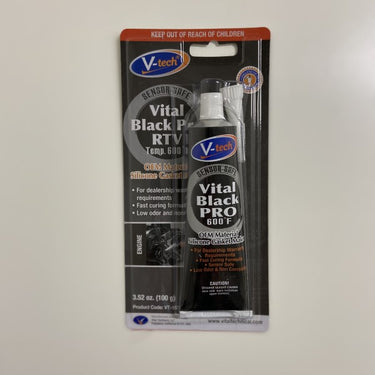 GASKET GLUE VTECH VITAL BLACK PRO RTV 100GM