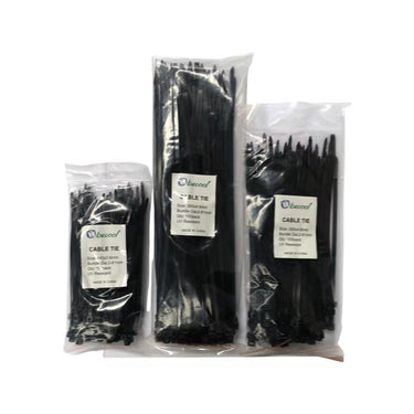 Nylon tie 200mm X 4.8mm 100pcs/bag Black