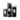 3x Nylon tie 200mm X 4.8mm 100pcs/bag Black